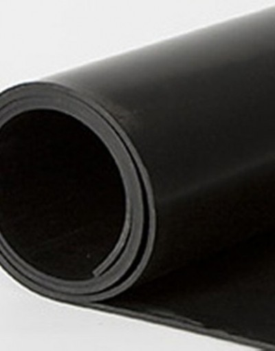 Rollo Goma Liso Negro